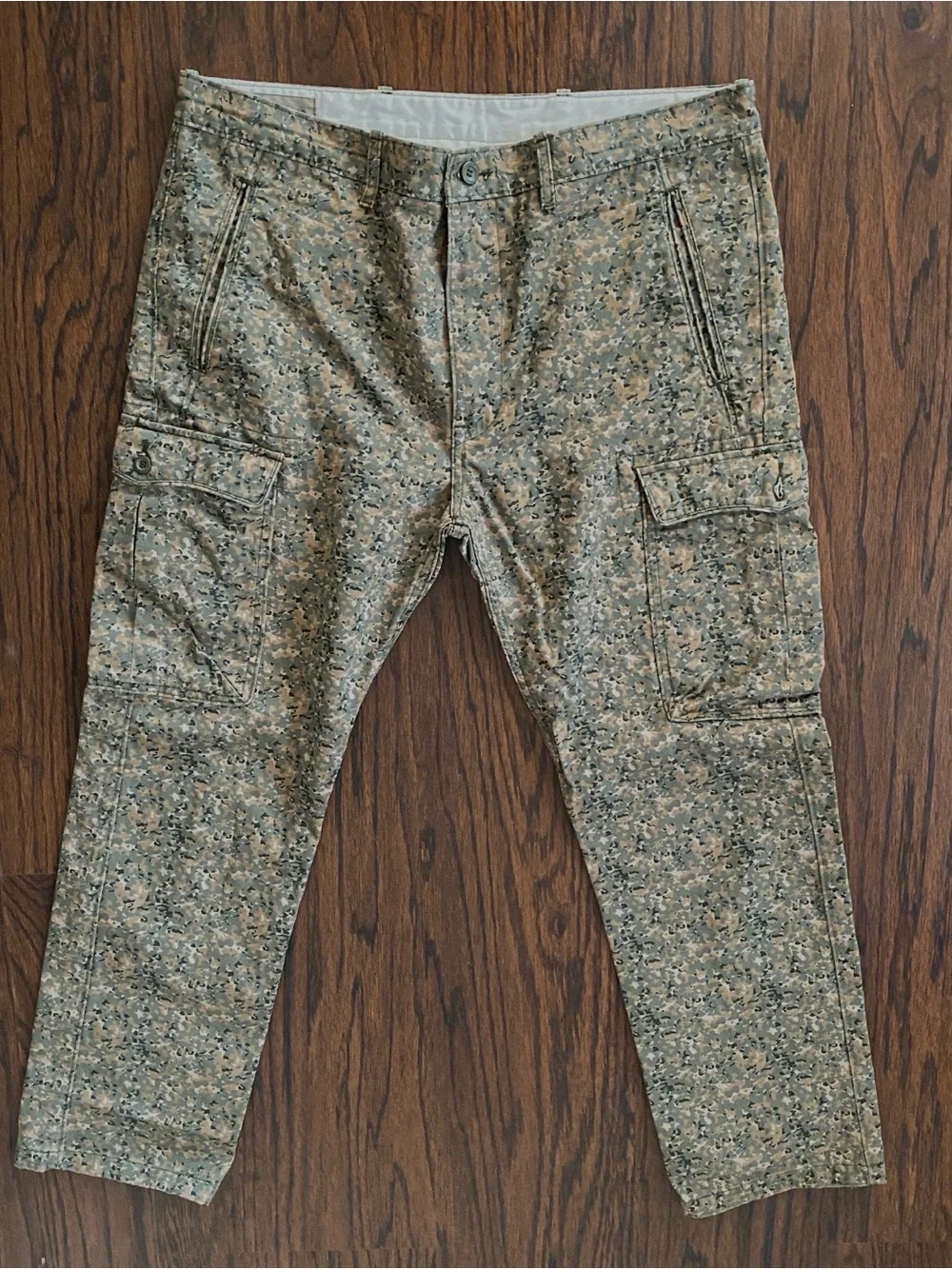 Levi's Digital Camo Cargo Pants in Olive/Tan Mix 38x28